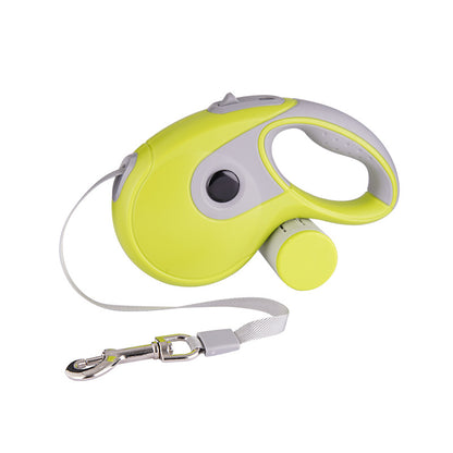 Retractable Dog Leash — 5M Reach, One-Hand Control