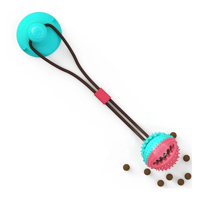 Suction Cup Tug Toy for Dogs — Solo Play & Teething Relief