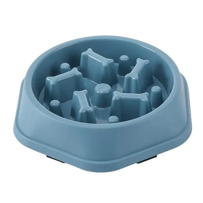 Slow Feeder Dog & Cat Bowl — Bloat Prevention Design