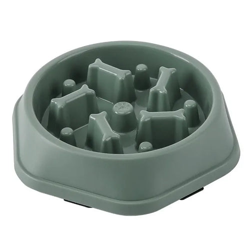 Slow Feeder Dog & Cat Bowl — Bloat Prevention Design