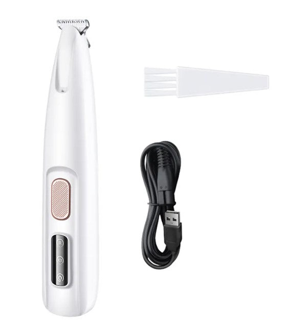 LED Pet Paw Trimmer — Waterproof & Rechargeable