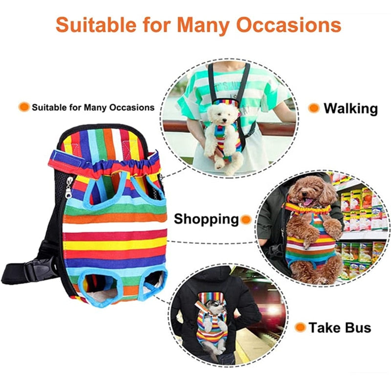 Pet Travel Backpack — Breathable Carrier for Cats & Small Dogs