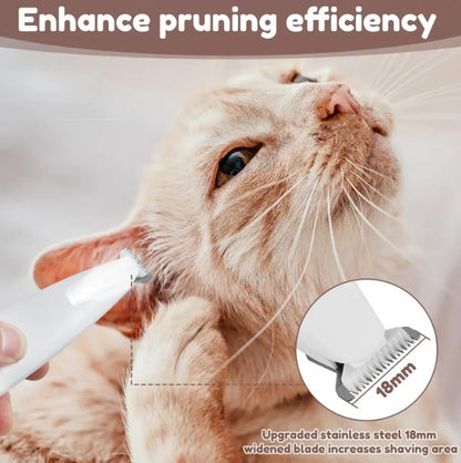 LED Pet Paw Trimmer — Waterproof & Rechargeable