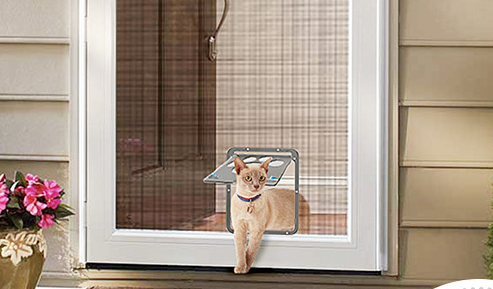 Scratch-Resistant Pet Door for Cats & Dogs