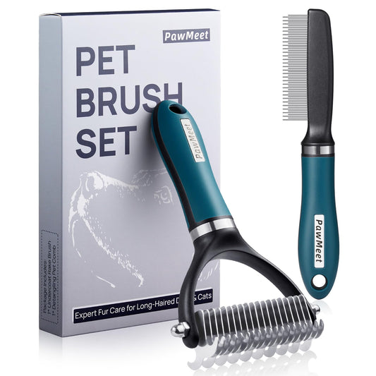 PawMeet Deshedding Brush — Reduces Shedding by 95%